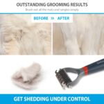 Dual Head Dematting Comb 17 Teeth for Dogs & Cats - Image 3