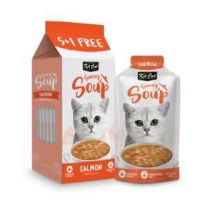 Kit Cat Savoury Soup - Soup Salmon ( 6 X 50G )