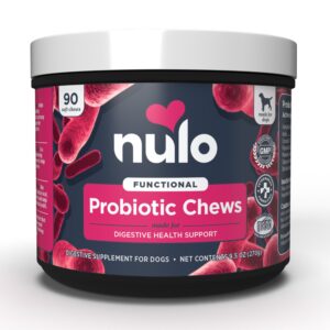 Nulo Probiotic Soft Chew for Dogs - 9.5 oz (90 ct. Jar)