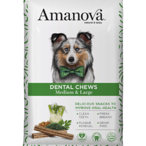 Amanova Dog Dental Chews Medium & Large 180g