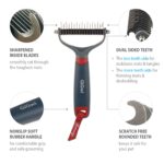 Dual Head Dematting Comb 17 Teeth for Dogs & Cats - Image 2
