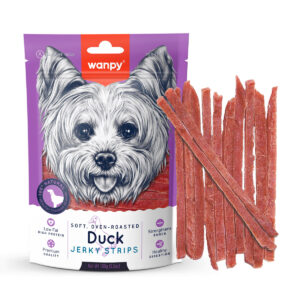 Wanpy 100g - Soft Duck Jerky Strips