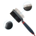 Double-Sided Brush Nylon Bristles & Pins for Dogs and Cats - Image 5