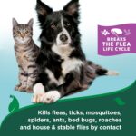 Vet’s Best Flea and Tick Cat Easy Spray – Cotton Spice Scent, 14 oz.