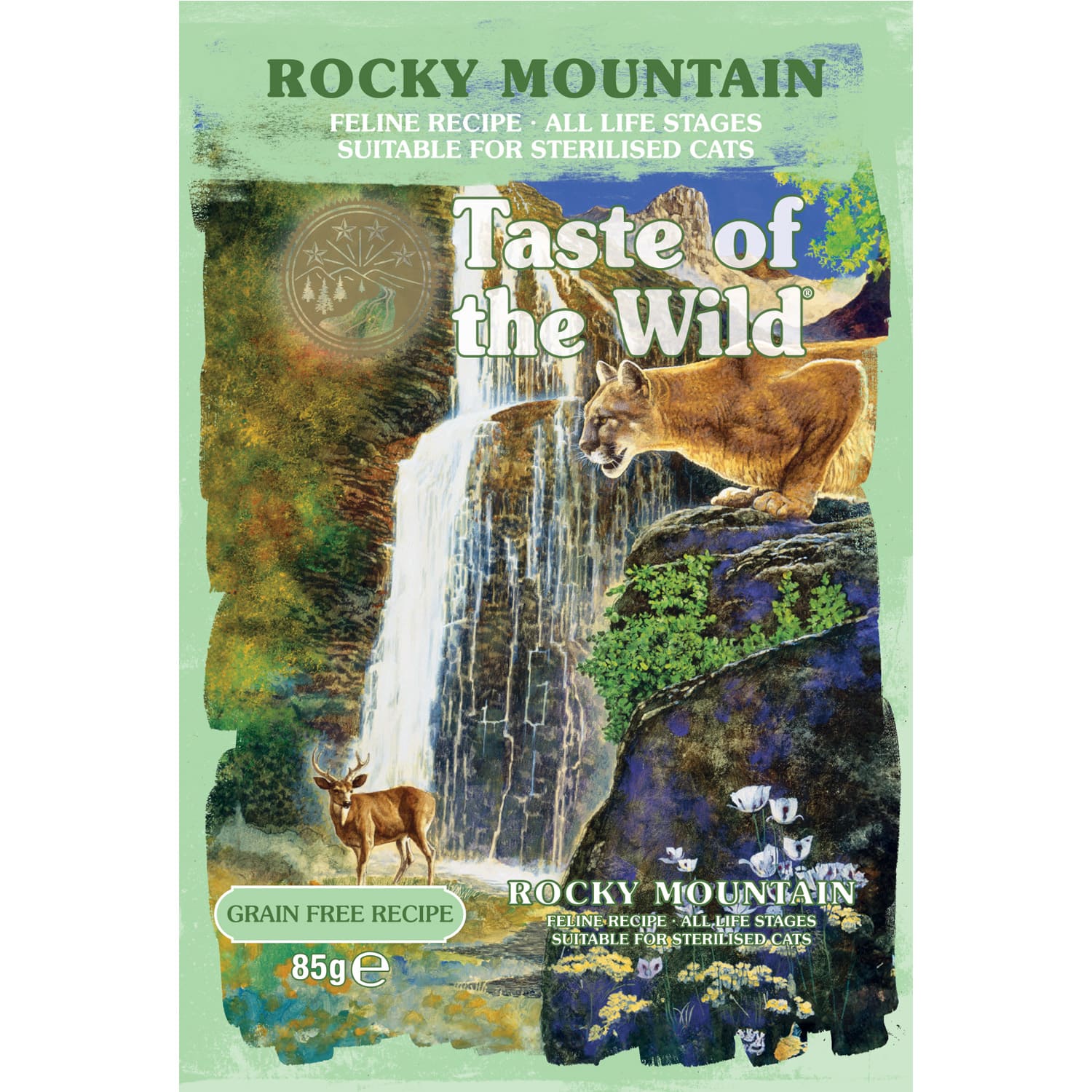 Rocky-Mountain-3 Taste of the Wild Rocky Mountain Cat Pouch Chunks in Gravy– 85g - Image 1