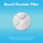 Round Filter replacement for Vortex and Elevated Vortex Fountains 3-Pack - Image 3