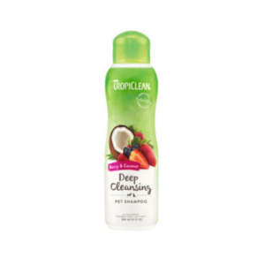 Tropiclean-22-300x300-1.png Tropiclean Berry and Coconut Deep Cleaning Shampoo ? 20oz - Image 1
