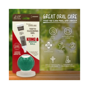 Tropiclean Enticers Brisket Dental Ball Kit 1Z