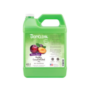 Tropiclean-4-300x300-1.png Tropiclean Highly Concentrated Pure Plum Shampoo 42:1 - Image 1