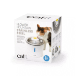 Catit Stainless Steel Flower Fountain - Image 2