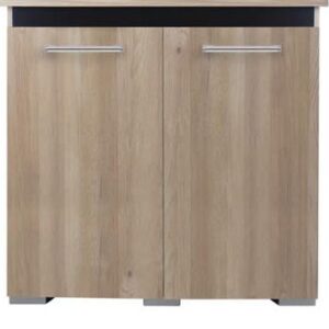 Aqua One AquaVogue Cabinet 135 80wx42dx50cm Nash Oak With Black NEW STYLE-CABINET ONLY