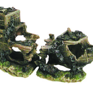 Aqua One Shipwreck (L) 70x33cm (U-331) 2 Piece