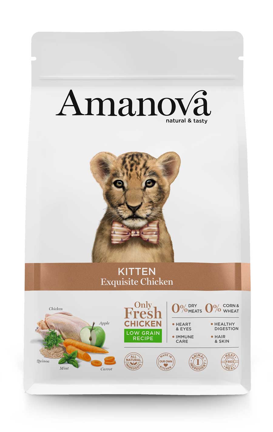 main-15.jpg Amanova Dry Kitten Exquisite Chicken - 1.5kg - Image 1