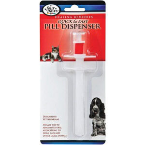 Four Paws Quick Easy Pill Dispenser for Puppies Small Animals