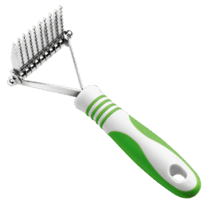 Andis Dematting Rake - White / Lime Green