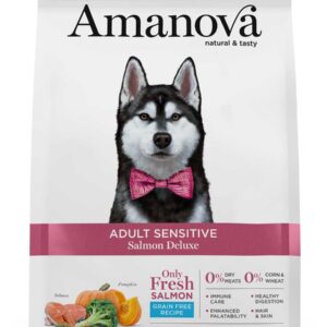 Amanova Dry Adult Sensitive Salmon Deluxe - 2kg