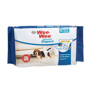 Four Paws Wee-Wee Disposable Diapers,
