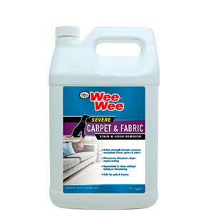 Four Paws Wee-Wee Carpet Fabric Cleaner Severe Stain Odor Remover 128 oz.