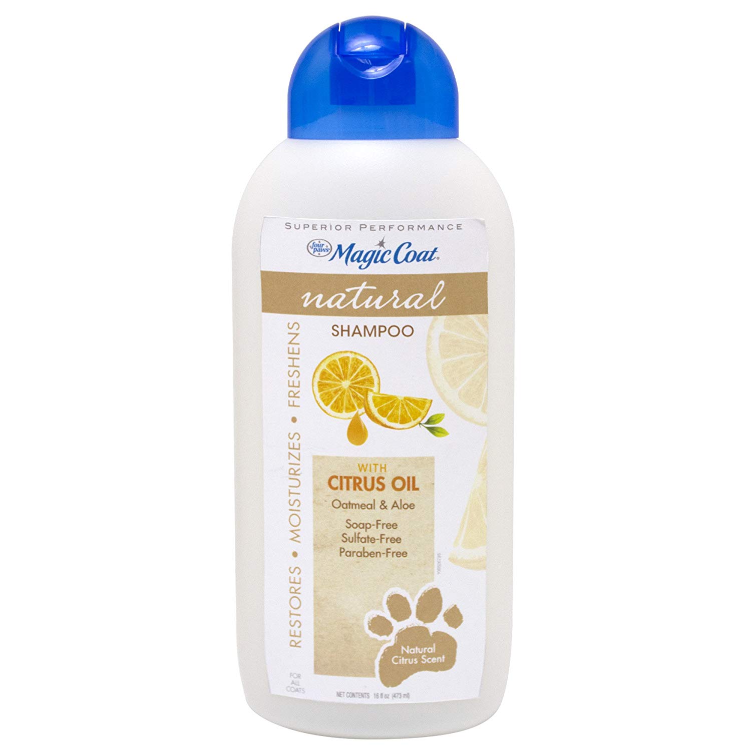 main-251.jpg Four Paws Magic Coat Natural Citrus Oil Shampoo 16oz - Image 1