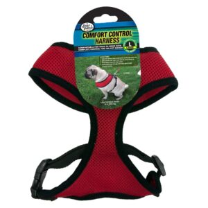 Four Paws Comfort Control Harness LG Red