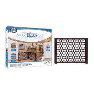 Four Paws Decor Portable Gate 24-6and W x 17 and H