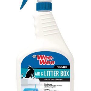 Four Paws Wee Wee Cat Carpet & Fabric Stain & Odor Destroyer 32oz