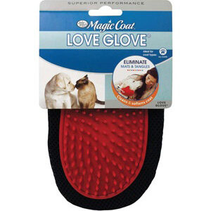 Four Paws Magic Coat Love Glove (Grooming Mitt) One Size