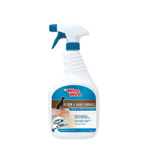 Four Paws Wee-Wee Floor Hard Surface Cleaner Stain Odor Remover 32 oz.
