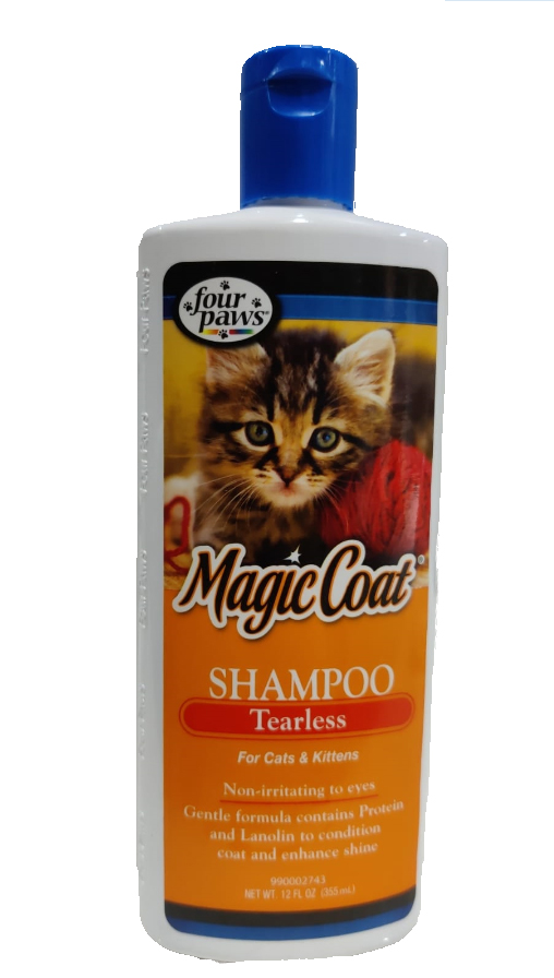 main-321.jpg Four Paws Magic Coat Cat Kitten Tearless Shampoo 12oz - Image 1