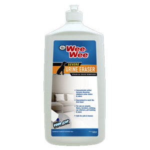 Four Paws Wee-Wee Urine Eraser Severe Stain Odor Remover 32 oz.