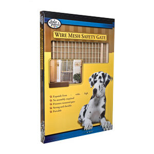 Four Paws Wire Mesh Safety Gate with Coated Wire 24 and