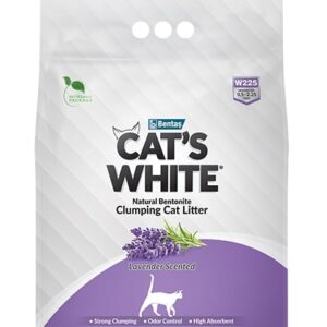 Cats White Lavender Bentonite Cat Litter 10L