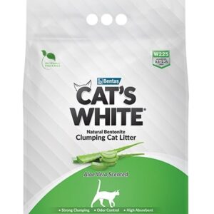 Cats White Aloe Vera Bentonite Cat Litter 10L