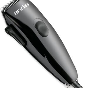 Andis Pm-1 Pet Clipper Includes Soft Case, Black/chrome