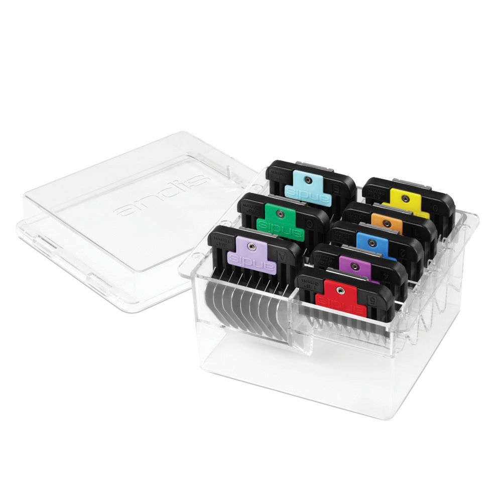 main-43.jpg Andis Universal Stainless-Steel 8-Piece Comb Set - Image 1