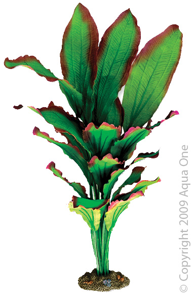 main-82.jpg Aqua One Silk Plant-Amazon Red/Green 40cm - Image 1