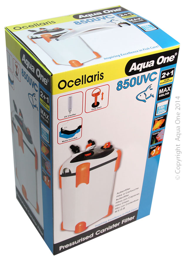 main-96.jpg Aqua One Ocellaris 850 UV Canister Filter - Image 1