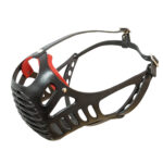 Dog Fever Molossian Muzzle with Leather Strap - Image 2