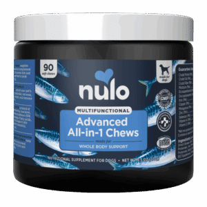 Nulo Multifunctional Advanced All-in-1 Soft Chew for Dogs - 9.5 oz(90 Ct) Jar