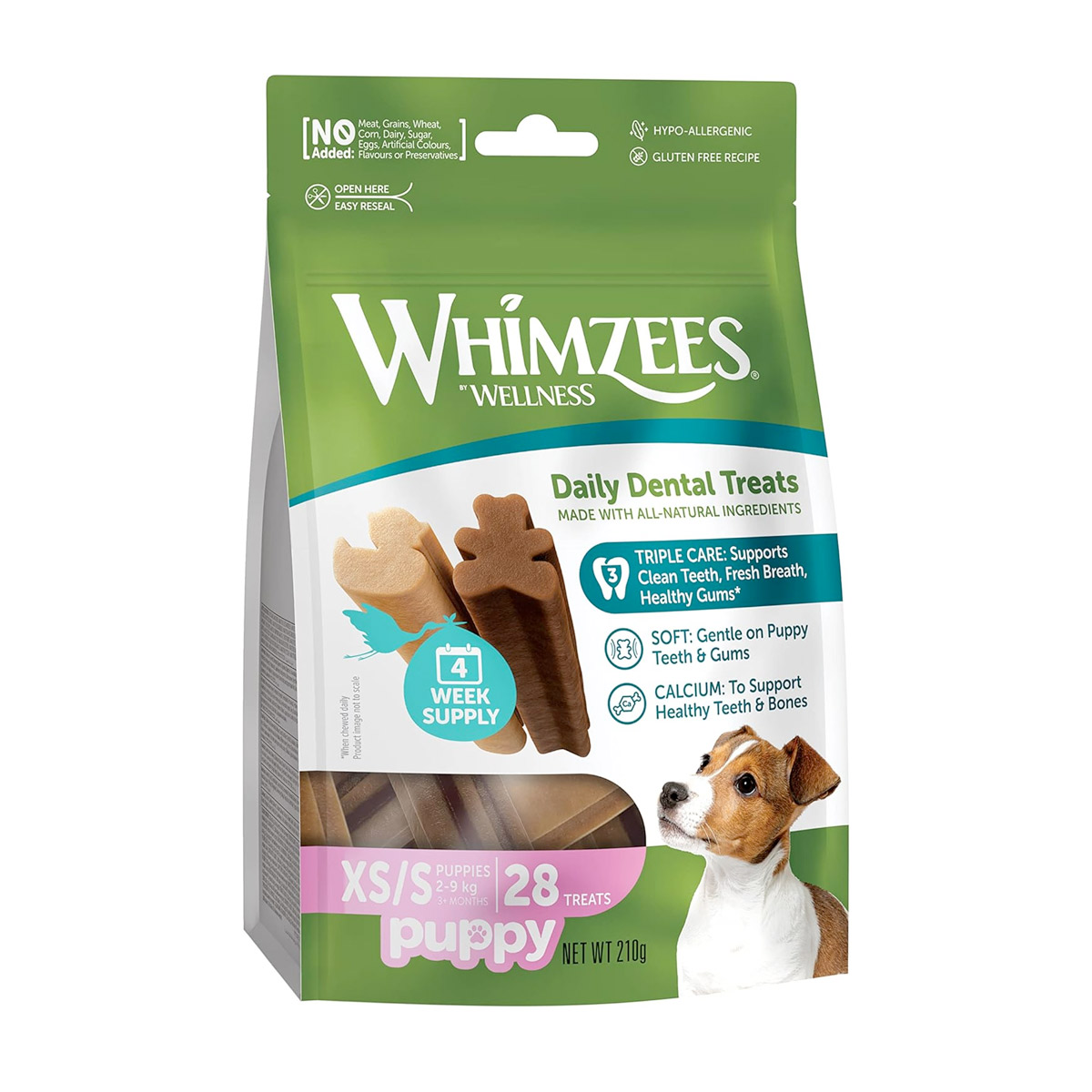 whimzees-puppy-stix-28-1 Whimzees Puppy Stix - Xs/S (28 Pcs) - Image 1