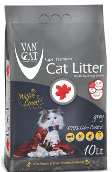 1-5.png Van Cat White Bentonite Clumping Cat Litter grey 10Kg - Image 1