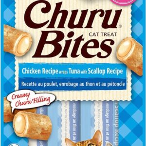 Inaba Churu Chicken Recipe Wraps Tuna With Scallop Recipe 30g 3 Pouches Per Pack