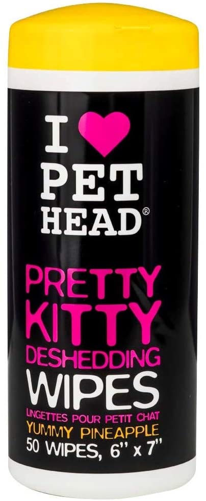 17023859491714319773.jpg Pet Head Tphc4 Pretty Kitty Wipes 50Pk Pineapple De Shed Wipes - Image 1