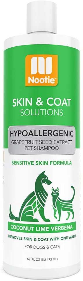 17023860181217880570.jpg Nootie Hypo-Allergenic germ Fighting Shampoo- Coconut Lime Verbena 16Oz - Image 1