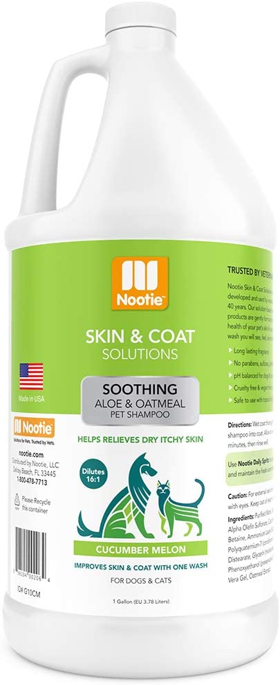 1702386021596899375.jpg Nootie Shampoosoothing Aloe Oatmeal Shampoo Cucumber Melon gallon (3.78 Litres) - Image 1