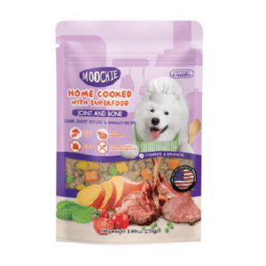 Moochie Home Cooked Dog Food - Joint and Bone - Lamb, Sweet Potato & Spinach Recipe 255g