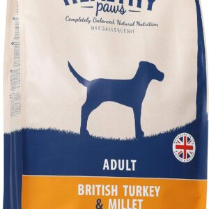 Healthy Paws British Turkey & Millet Adult