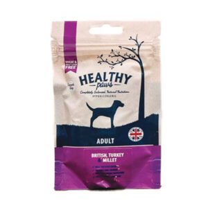 Healthy Paws Adult British Turkey & Millet 100g - Trial Pack