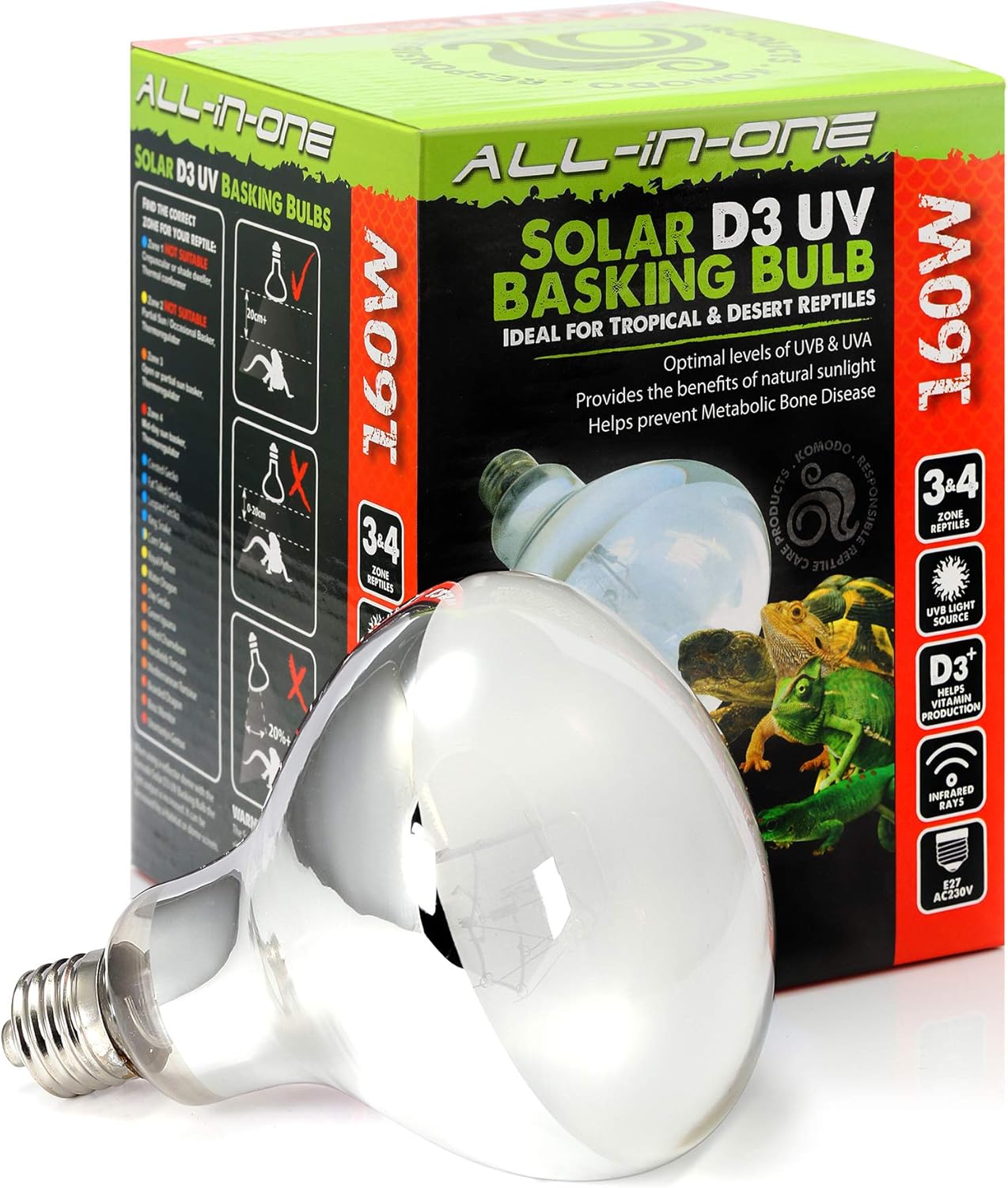 17284648441542668141.jpg Komodo Solar D3 UV Basking Bulb 160W - Image 1