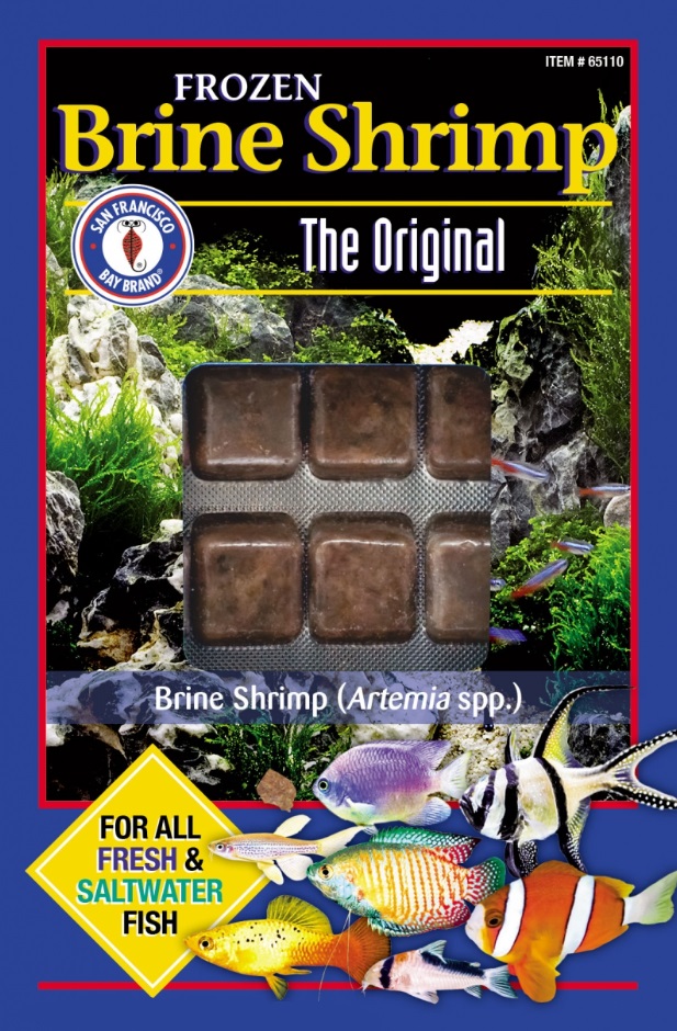 17284650721754354238.jpg San Fransisco Bay Brand Brine Shrimp Frozen GMDRP 40Ct 85g - Image 1